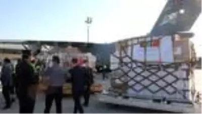 Türkiye'den tıbbi yardım taşıyan uçak başkent Kabil'e indi Türkiye'den tıbbi yardım taşıyan uçak başkent Kabil'e indi