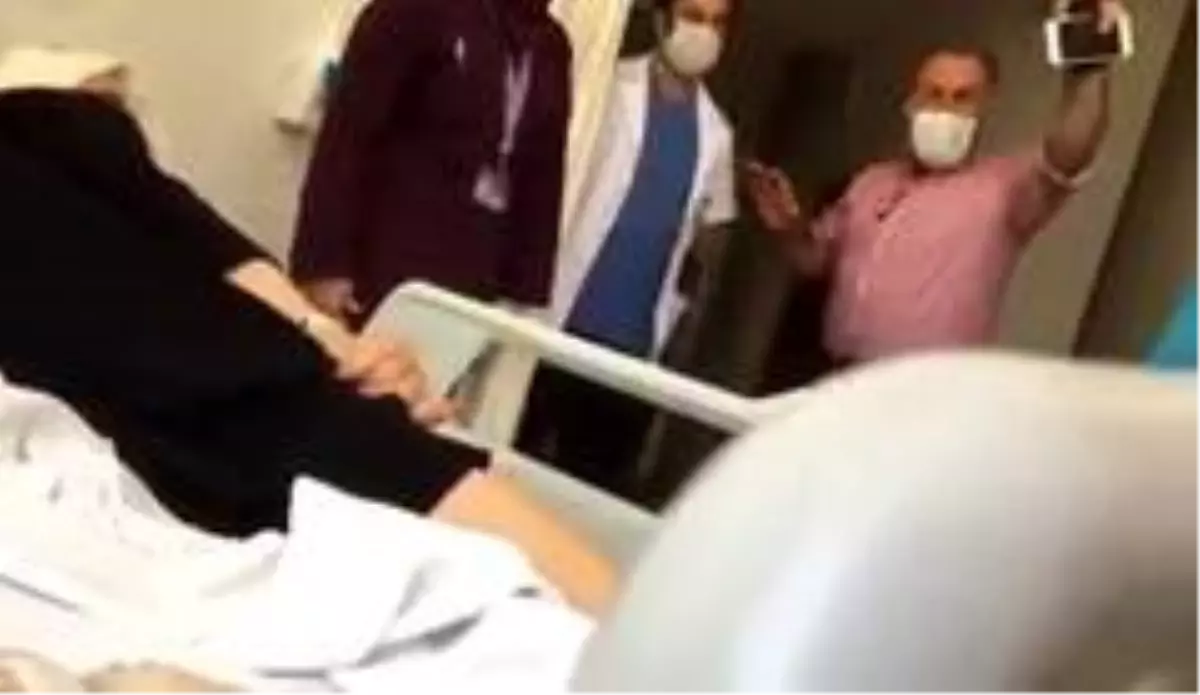 ADÜ Tıp Fakültesi Hastanesinde izleyenlerin tepkisini çeken diyalog
