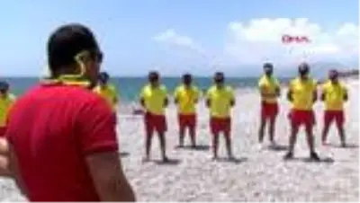 ANTALYA Cankurtaranlar temas ederek suni teneffüs yapamayacak ANTALYA Cankurtaranlar temas ederek suni teneffüs yapamayacak
