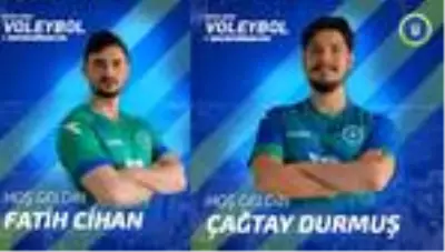 Fatih Cihan ve Çağatay Durmuş, Bursa Büyükşehir Belediyespor'da Fatih Cihan ve Çağatay Durmuş, Bursa Büyükşehir Belediyespor'da