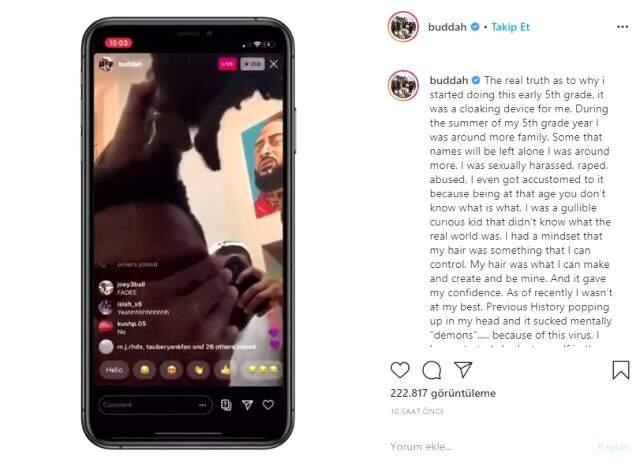 Lonnie Walker, taciz ve tecavüze uğradığı için yıllarca saçlarını uzattığını itiraf etti Lonnie Walker, taciz ve tecavüze uğradığı için yıllarca saçlarını uzattığını itiraf etti