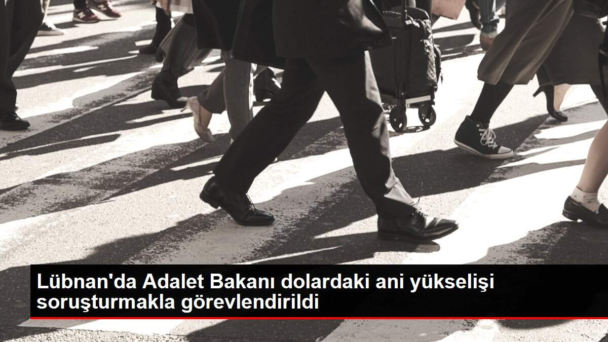 Lübnan'da Adalet Bakanı dolardaki ani yükselişi soruşturmakla görevlendirildi