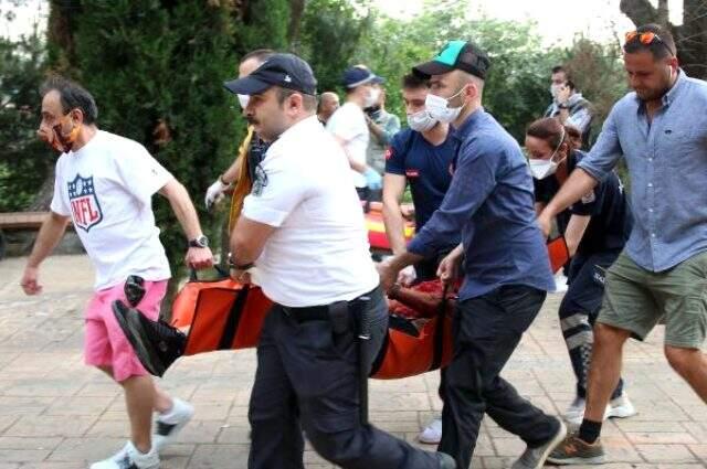 Maçka Parkı'nda sağlık çalışanın boğazını kesen saldırgan suç makinesi çıktı Maçka Parkı'nda sağlık çalışanın boğazını kesen saldırgan suç makinesi çıktı