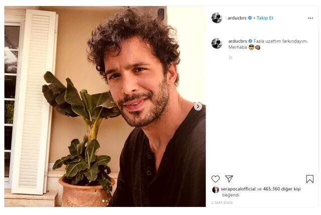 Yakışıklı oyuncu Barış Arduç, yeni imajını Instagram hesabından paylaştı Yakışıklı oyuncu Barış Arduç, yeni imajını Instagram hesabından paylaştı