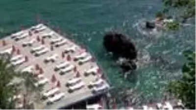Antalya'nın falez plajları Pazartesi açılıyor Antalya'nın falez plajları Pazartesi açılıyor