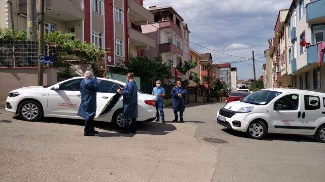 Gebze'de 20 kişinin koronavirüse yakalandığı sokak karantinaya alındı