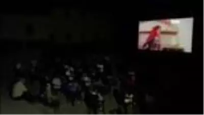 Tunceli Kent Müzesi bahçesi açık hava sineması oldu