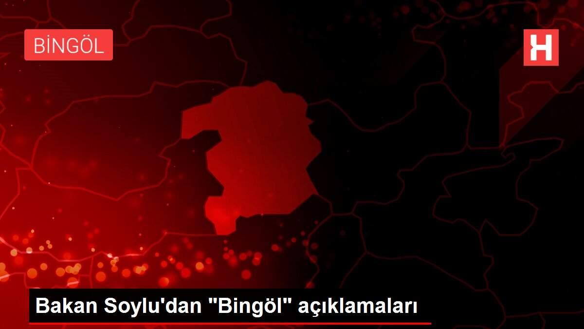 Bakan Soylu'dan