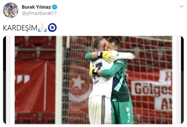 Süper Lig kulüpleri ve futbolcular, Muslera için geçmiş olsun mesajı yayınladı