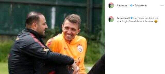 Süper Lig kulüpleri ve futbolcular, Muslera için geçmiş olsun mesajı yayınladı