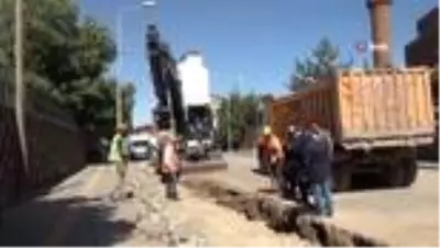 Ahlat'ta doğalgaz çalışmaları başladı Ahlat'ta doğalgaz çalışmaları başladı