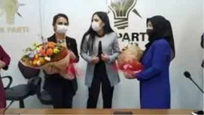 AK Parti'de Melek Mankan, görevi devraldı AK Parti'de Melek Mankan, görevi devraldı