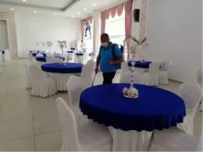 1 Temmuz'da açılacak düğün salonlarında kapasite yarı yarıya düşecek 1 Temmuz'da açılacak düğün salonlarında kapasite yarı yarıya düşecek