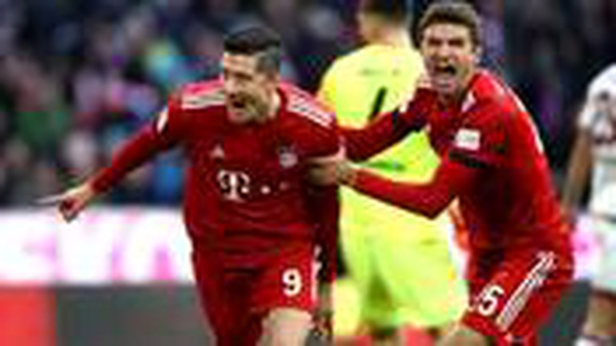 Bayern Münih'te Lewandowski ve Müller ikilisi 92 golün 60'ına katkı sağladı