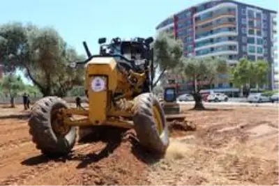 Efeler'de Matematik Parkı yapımına başlandı Efeler'de Matematik Parkı yapımına başlandı
