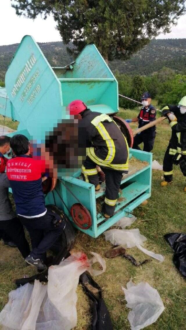 Hasat yapan çiftçi, patos makinesine düşerek can verdi Hasat yapan çiftçi, patos makinesine düşerek can verdi