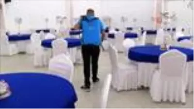 Korona virüs nedeniyle aylardır kapalı olan düğün salonları 1 Temmuz'a hazırlanıyor Korona virüs nedeniyle aylardır kapalı olan düğün salonları 1 Temmuz'a hazırlanıyor