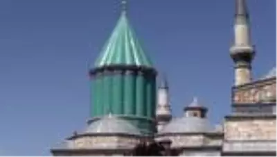 Mevlana Müzesi'nin turkuaz kubbesi yenileniyor Mevlana Müzesi'nin turkuaz kubbesi yenileniyor