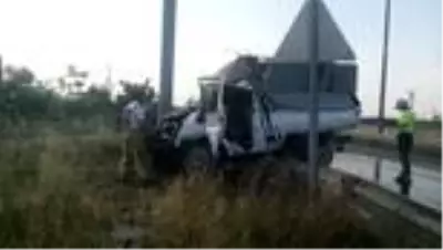 Silivri’de trafik kazası : 1 ölü, 1 yaralı