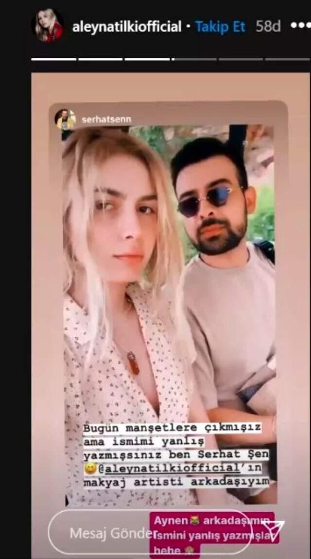 Aleyna Tilki, hakkında çıkan 'Sevgililer tatilde' haberlerine açıklık getirdi Aleyna Tilki, hakkında çıkan 'Sevgililer tatilde' haberlerine açıklık getirdi