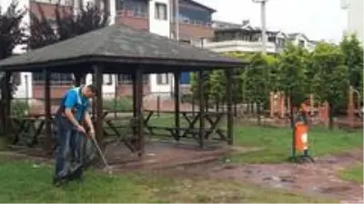 Başiskele'deki park ve bahçeler yaza hazırlanıyor Başiskele'deki park ve bahçeler yaza hazırlanıyor