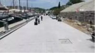 Bodrum Limanı'ndaki çalışmalarda sona gelindi Bodrum Limanı'ndaki çalışmalarda sona gelindi