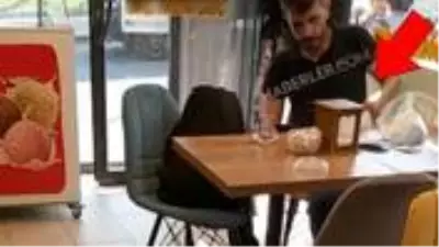 İGDAŞ görevlisinin pastanede seri halde fatura kestiği görüntü büyük tepki çekecek İGDAŞ görevlisinin pastanede seri halde fatura kestiği görüntü büyük tepki çekecek