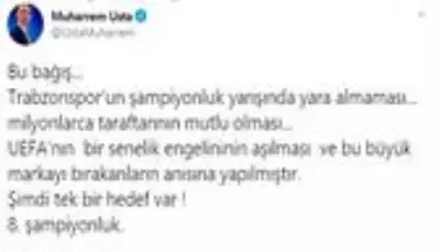 Muhharem Usta'dan bağış açıklaması Muhharem Usta'dan bağış açıklaması