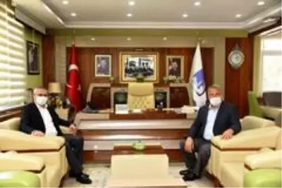Son Dakika | Vali Deniz Rektör Ataç ve Başkan Çerçi'ye veda etti Son Dakika | Vali Deniz Rektör Ataç ve Başkan Çerçi'ye veda etti