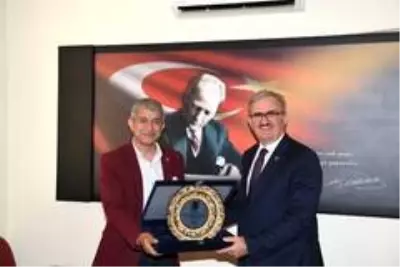 Vali Karaloğlu'ndan, AGC'ye veda ziyareti Vali Karaloğlu'ndan, AGC'ye veda ziyareti