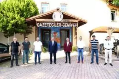 Vali Karaloğlu'ndan, AGC'ye veda ziyareti Vali Karaloğlu'ndan, AGC'ye veda ziyareti