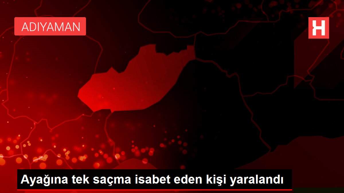 Ayağına tek saçma isabet eden kişi yaralandı
