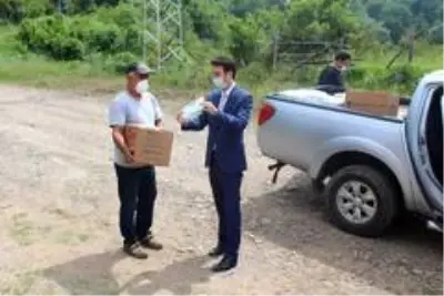 Kaymakam'dan vatandaşlara maske takmaları için anlamlı not Kaymakam'dan vatandaşlara maske takmaları için anlamlı not