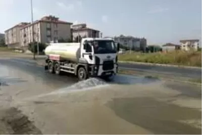 Süleymanpaşa sokak sokak dezenfekte ediliyor Süleymanpaşa sokak sokak dezenfekte ediliyor