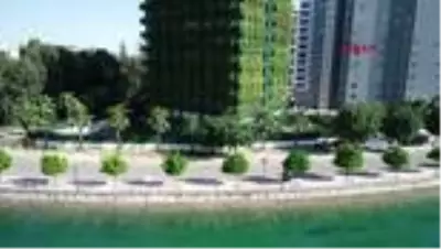 ADANA Sarmaşıkların sardığı 10 katlı bina, huzur veriyor ADANA Sarmaşıkların sardığı 10 katlı bina, huzur veriyor