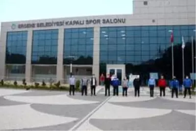 Başkanlar sabah sporunda buluştu