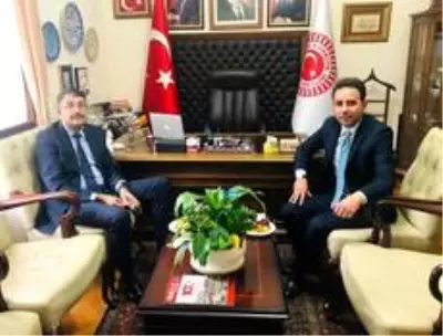 Vali Ali Çelik, Milletvekili Gazel'i TBMM'deki makamında ziyaret etti Vali Ali Çelik, Milletvekili Gazel'i TBMM'deki makamında ziyaret etti