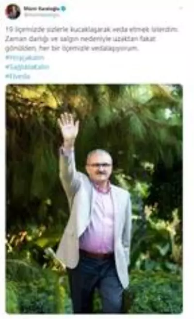 Validen ilçelere 'sosyal' veda Validen ilçelere 'sosyal' veda