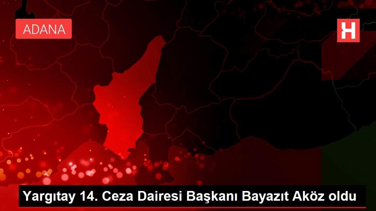 Yargıtay 14. Ceza Dairesi Başkanı Bayazıt Aköz oldu Yargıtay 14. Ceza Dairesi Başkanı Bayazıt Aköz oldu