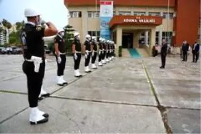 Adana Valisi Süleyman Elban göreve başladı Adana Valisi Süleyman Elban göreve başladı