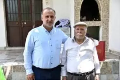 Başkan Kaya'dan şehit babalarına Babalar Günü ziyareti Başkan Kaya'dan şehit babalarına Babalar Günü ziyareti
