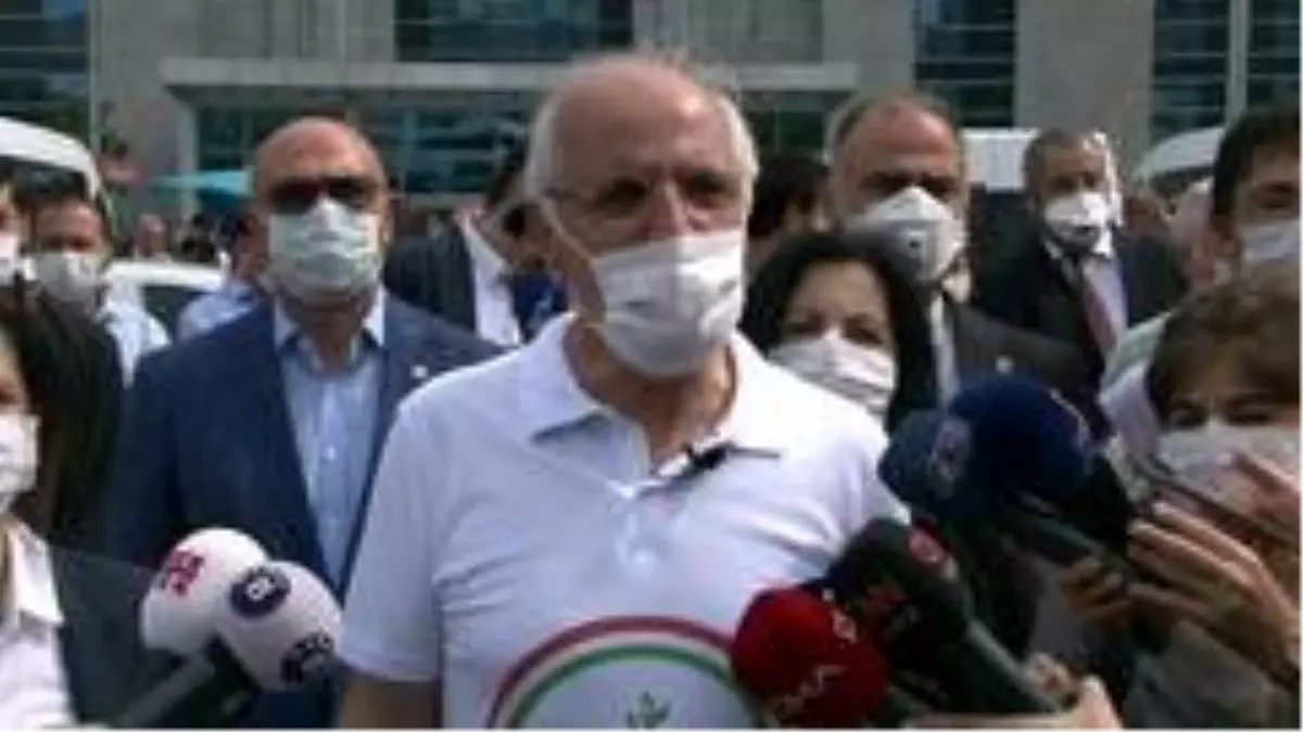 İstanbul Barosu Başkanı Mehmet Durakoğlu'nun 'Savunma Yürüyüşü' başladı