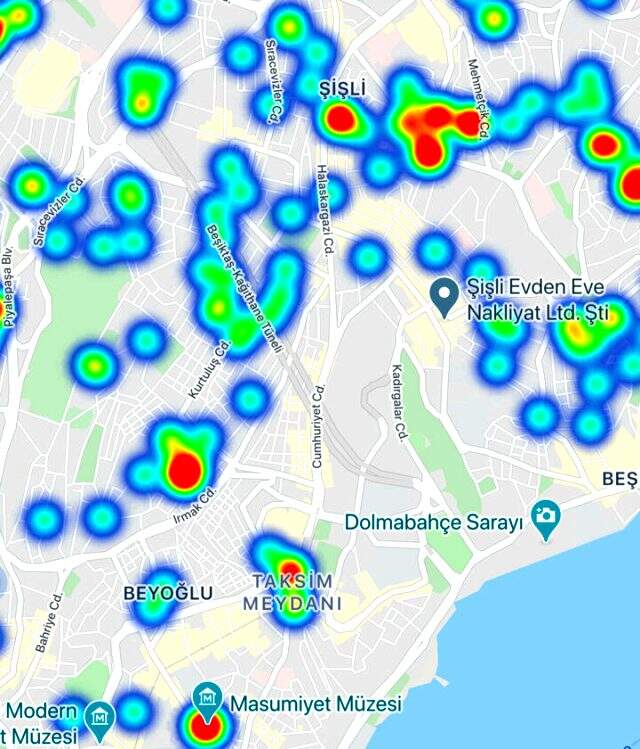 İstanbul ve Ankara'da vaka sayıları düşüşe geçti! İşte ilçe ilçe koronavirüs yoğunluk haritası