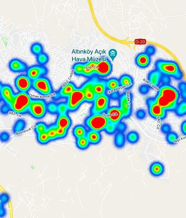 İstanbul ve Ankara'da vaka sayıları düşüşe geçti! İşte ilçe ilçe koronavirüs yoğunluk haritası