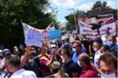 İzmir Büyükşehir Belediyesi'nin ÇED'siz ihale edilen tesisine tepki İzmir Büyükşehir Belediyesi'nin ÇED'siz ihale edilen tesisine tepki