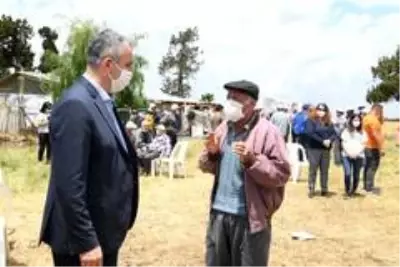 Konyaaltı'nda hayvan yetiştiricilerini sevindiren hibe Konyaaltı'nda hayvan yetiştiricilerini sevindiren hibe