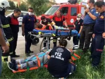 Engelli sürücünün kullandığı otomobil takla attı: 3 yaralı Engelli sürücünün kullandığı otomobil takla attı: 3 yaralı