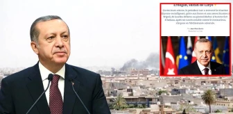Fransa'nın dünyaca ünlü gazetesi manşete taşıdı: Erdogan Sultan De Libye