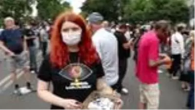 Gürcistan'da Rusya protestolarının birinci yılında yeni gösteri Gürcistan'da Rusya protestolarının birinci yılında yeni gösteri