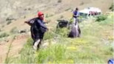 Sivas’ta, yamaç paraşütçüleri gökyüzünü renklendirdi
